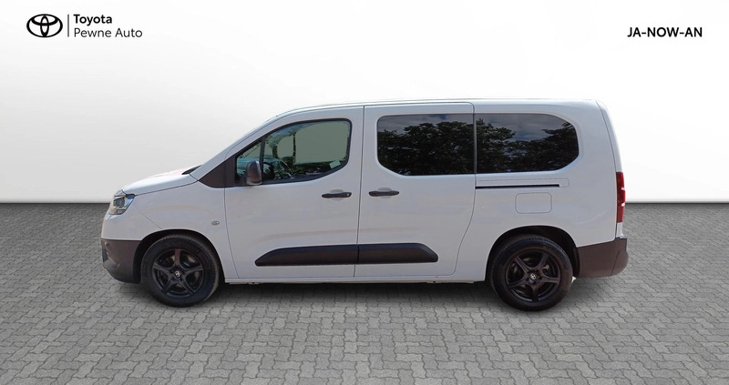 Toyota Proace City Verso cena 103900 przebieg: 76800, rok produkcji 2020 z Ryki małe 172